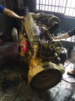 Original Used 3306 Diesel Engine Assy E330B/E330C Excavator Complete Engine - Image 2