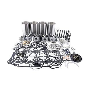 Kubota V3307 V3307T Engine Overhaul Rebuild Kit with Genuine Gaskets & Pistons