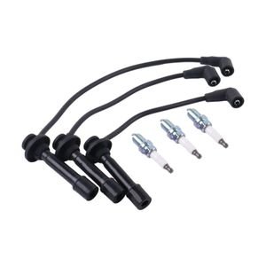 Spark Plug and Wire Kit for Yanmar 3TNV70 Engine – Direct Replacement for John Deere XUV 825i/835M