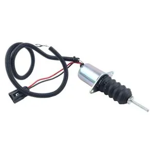 Fuel Shut Off Solenoid AM124377 AM102863 for John Deere – Service Part